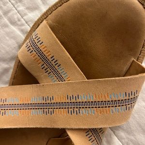 TOMS leather sandals